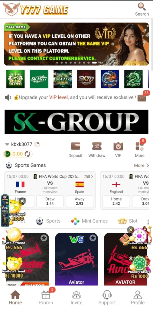 Y777 Game